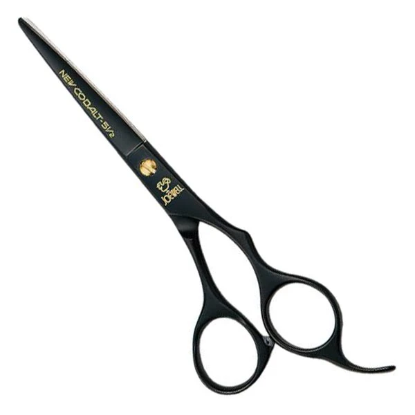 Joewell Haarschere Cobalt Black Offset 5½″
