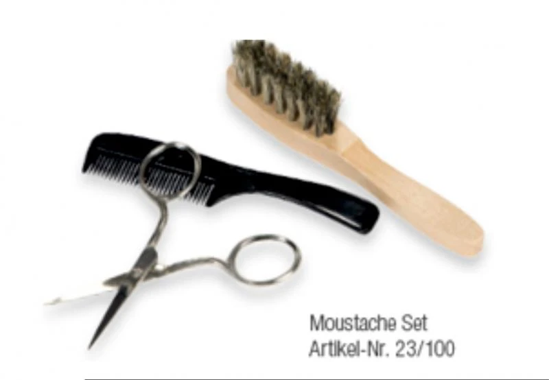 Moustache Set – Hochwertiges Set zur Bartpflege