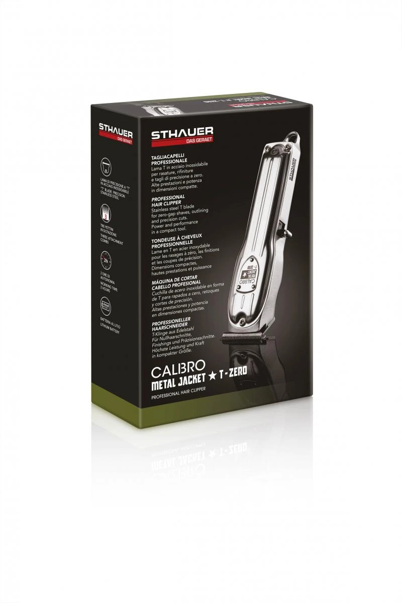 CALIBRO METAL JACKET T- ZERO Professioneller Haarschneider