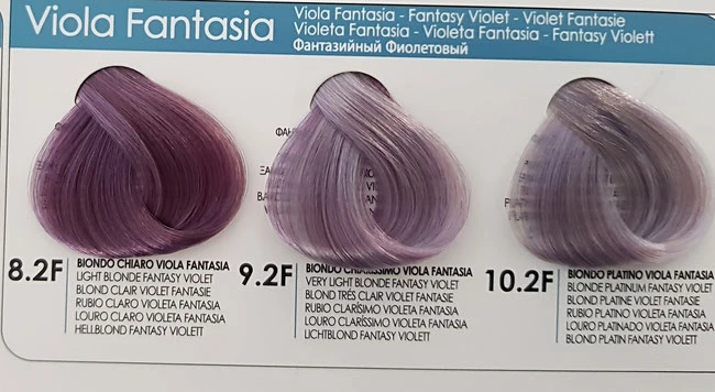 Farben Fanola Farbkarte