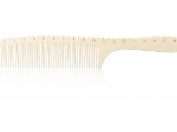 HAARSCHNEIDEKAMM MIT ZENTIMETERSKALA cm 19,3