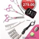 LC-Set 11 teilig, PINK, Haarscheren, Messer, Racer