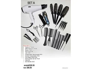 Set A, Coiffeure, Barber, Lernende