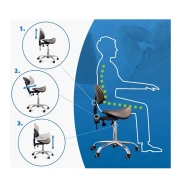 Roll-Hocker 3D, 1004 Giovanni schwarz