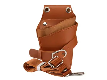 HOLSTERGÜRTEL FÜR FRISEURSCHEREN Braun