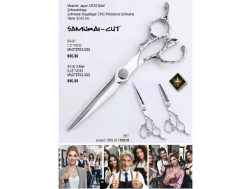 SET, S-V-01+02, VG10 MASTERCLASS Haarschere
