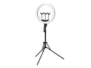 RGB Ringlicht 18" bsc mit 45W Stativ-extra stark