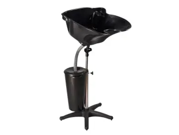Coiffeeur-Friseur-waschbecken tragbar mit behälter
