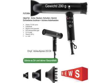 FUTURA Professioneller Föhn, Haartrockner