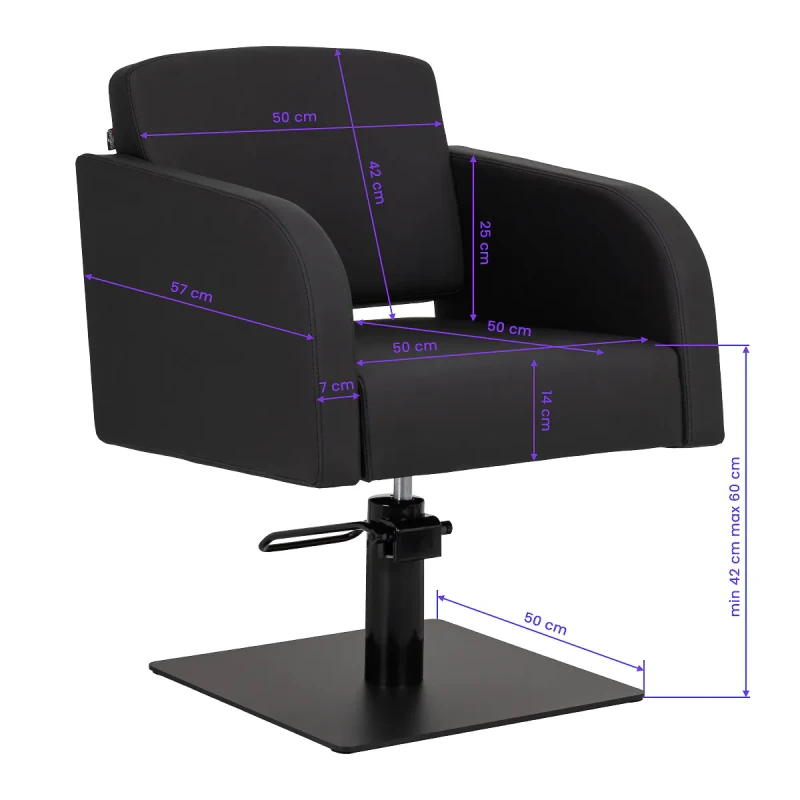 Coiffeur Friseurstuhl Edi Schwarz