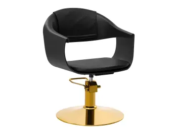 Coiffeurstuhl-Friseurstuhl MINIMALISTISCH1 gold