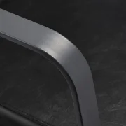 Coiffeur Friseur-stuhl Portas schwarz-graues Gestell