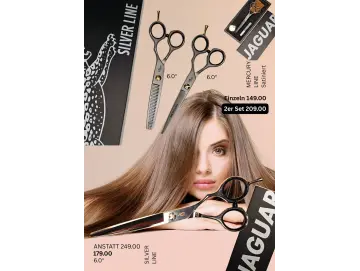 Jaguar Mercury LINE  Satiniert, Haar-Schere