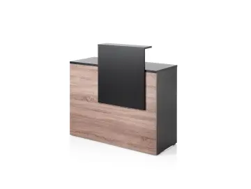 VISTA CONSOLLE BLACK & OAK
