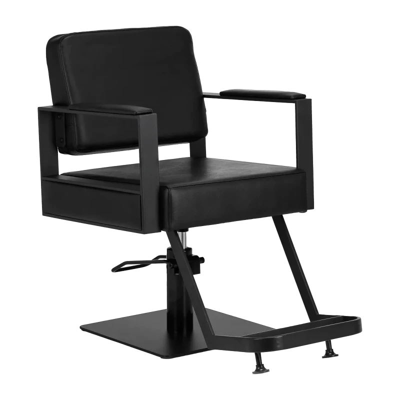 Coiffeurstuhl Modern schwarz, Industrielook