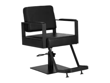 Coiffeurstuhl Modern schwarz, Industrielook