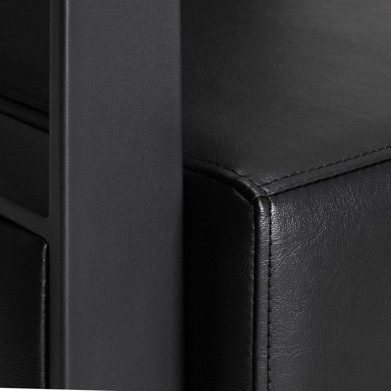 Coiffeurstuhl Modern schwarz, Industrielook