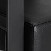 Coiffeurstuhl Modern schwarz, Industrielook