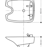 Aurelio Pro –verstellbare Rückenlehne, Coiffeur -Friseurstuhl
