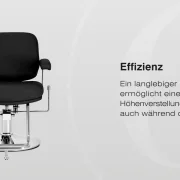 Coiffeurstuhl Ortega Marina schwarz