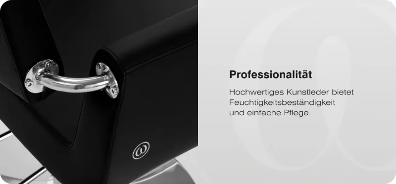 Coiffeurstuhl Lydia schwarz