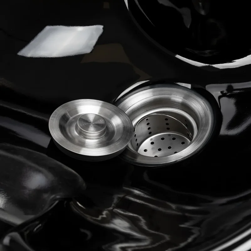 Friseurwaschbecken Coiffeur Water schwarz