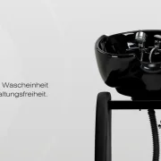Friseurwaschbecken Coiffeur Water schwarz