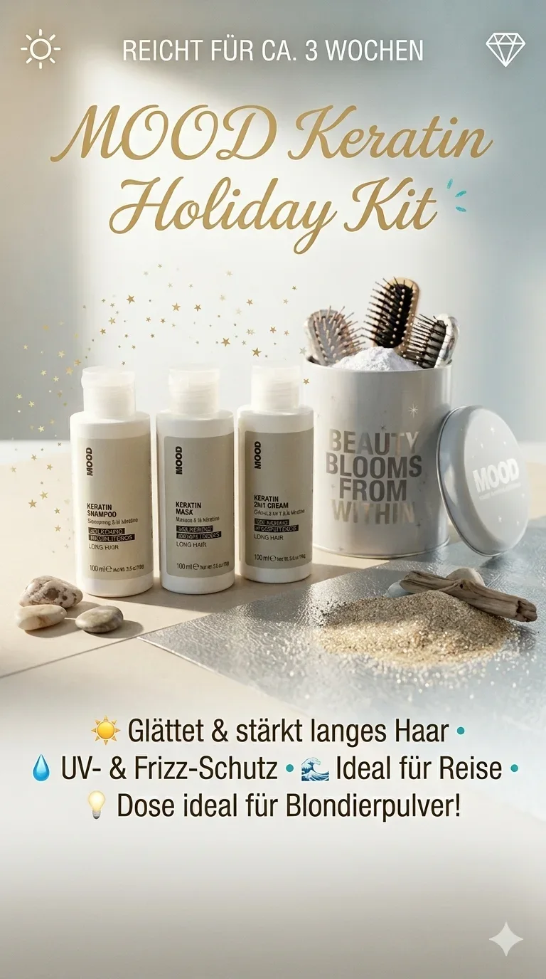 MOOD Keratin Holiday Kit 3x 100ml