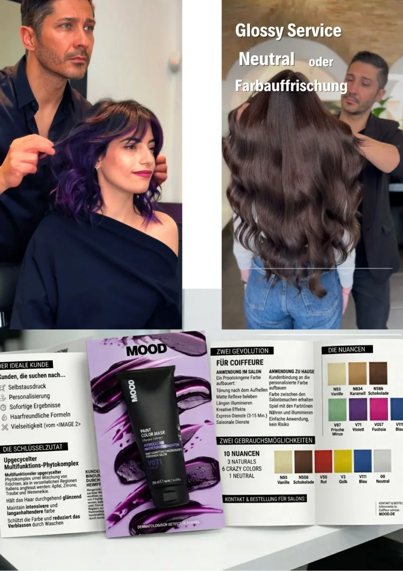 10 Mood Paint Color Mask + Farbkarte GRATIS