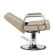 Friseurstuhl Rudolfo – für Coiffeure, Barber & Kosmetik-Beige