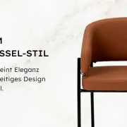 Sessel Arto – Stilvoller Komfort für Büro, Empfang & Wartebereich