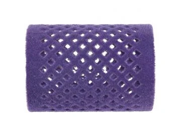 Metallwickler beflockt, 45mm, vilolett