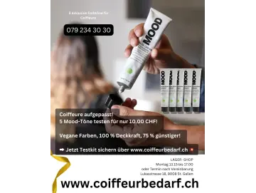5 Farben MOOD Farben testen für 10,00 CHF