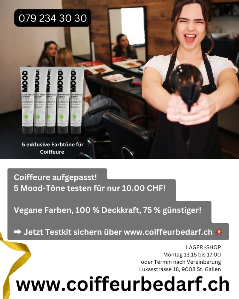 5 Farben MOOD Farben testen für 10,00 CHF