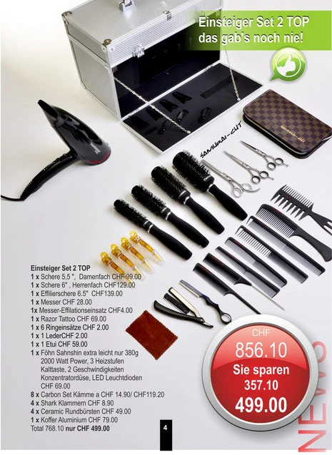 Einsteiger Set 2 TOP, Coiffeur