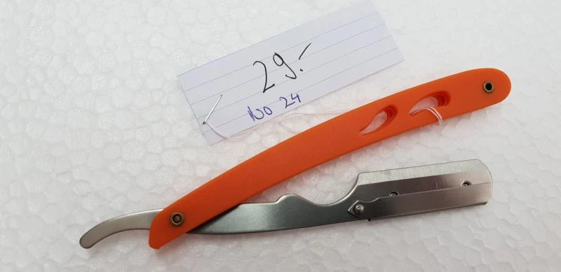 Model Prototyp 24 Kunststoff SET Rasier-Messer