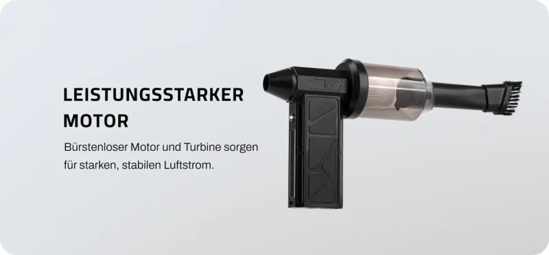 Accu Föhn mit Sauger – Power, AirTouch  Präzision & Mobilität in einem Gerät