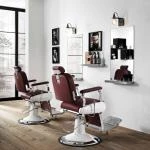 BARBIERSESSEL Retro 50s Herrenstuhl-BARBIERSESSEL HAIR JAGUAR