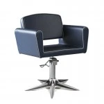 BLUESCHAIR, Friseurstuhl mit feststellbarer Hydraulikpumpe und PARROT