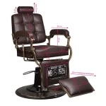 Barber-Herren- Coiffeurrstuhl Boy Gold