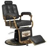 Barber-Herren- Coiffeurrstuhl Boy Gold