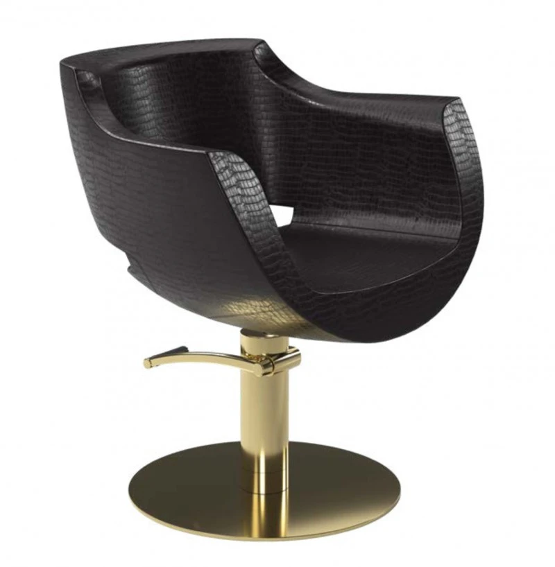CLUST SUPERBLACK Friseurstuhl
