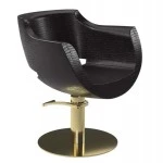 CLUST SUPERBLACK Friseurstuhl