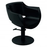 CLUST SUPERBLACK Friseurstuhl