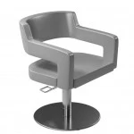 CREUSA SUPERBLACK+ Gold Friseurstuhl