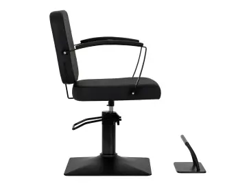 Coiffeur- Friseurstuhl Elda, schwarz