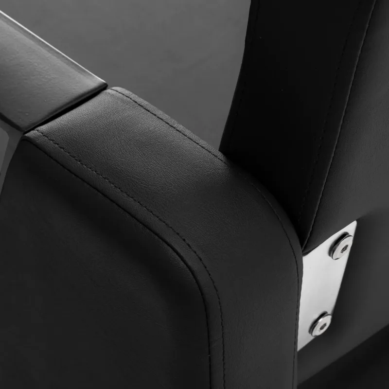 Coiffeur- Friseurstuhl Elda, schwarz