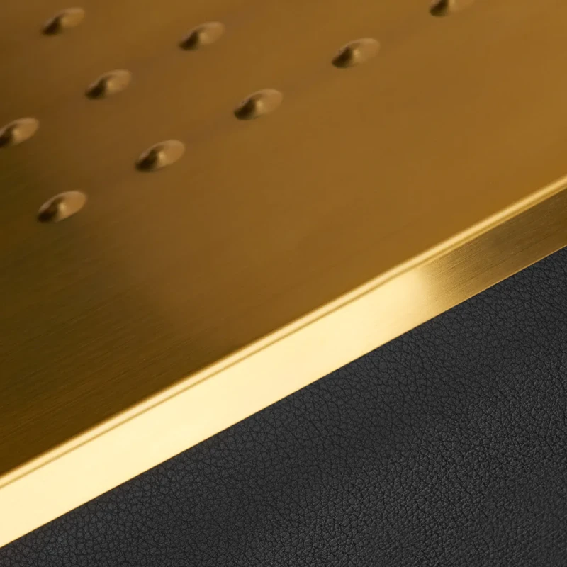 Coiffeur Friseur waschbecken ELA Gold Schwarz