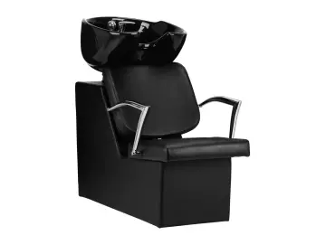 Coiffeur Friseur waschbecken EMLA Gold Schwarz