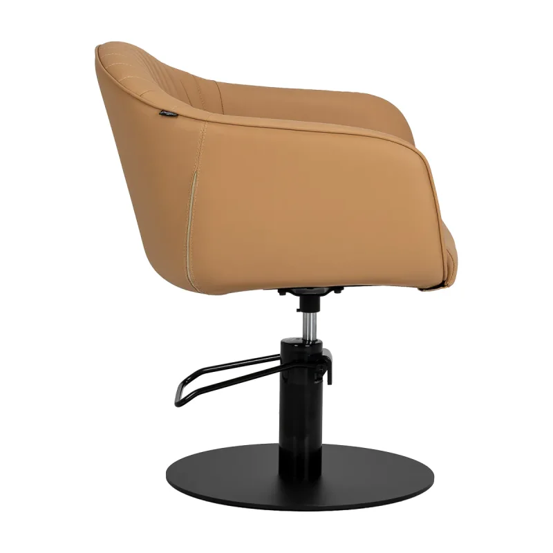 Coiffeur Friseurstuhl Carol – Karamell